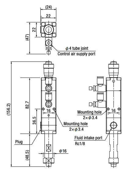 size-coating-valve-musashi-cv-10-2p-1n