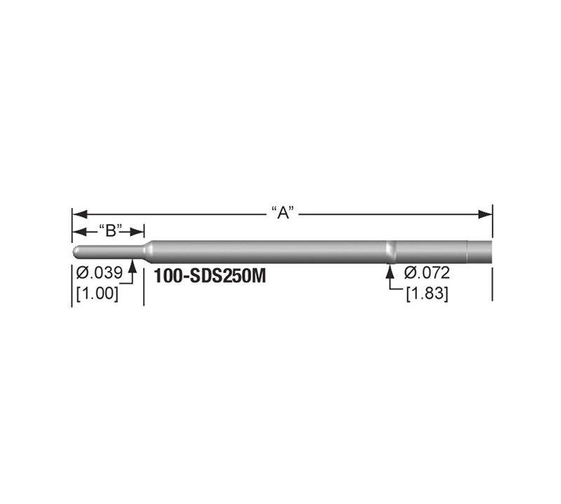 test-probe-socket-qa-100-sds250m